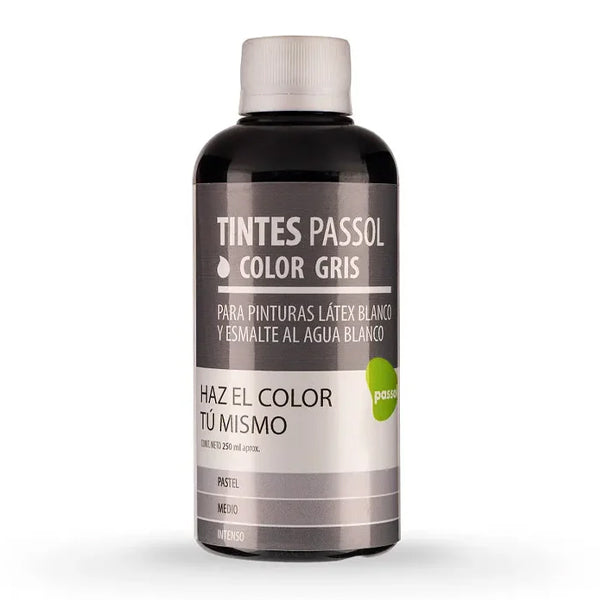 Tinte Concentrado para Pintura Variedad de Colores 250 ml Passol