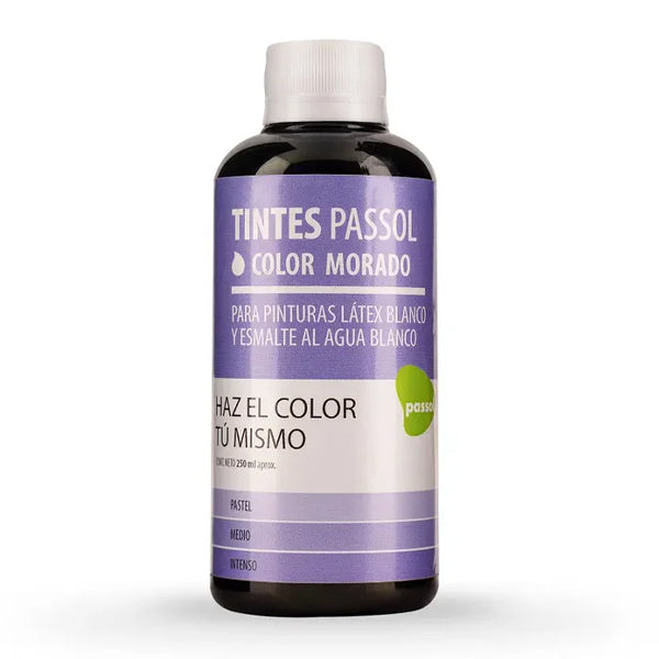 Tinte Concentrado para Pintura Variedad de Colores 250 ml Passol