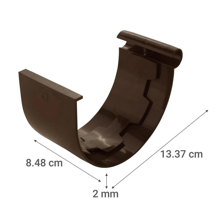 Unión Canaleta Universal P25 Marrón Vinilit